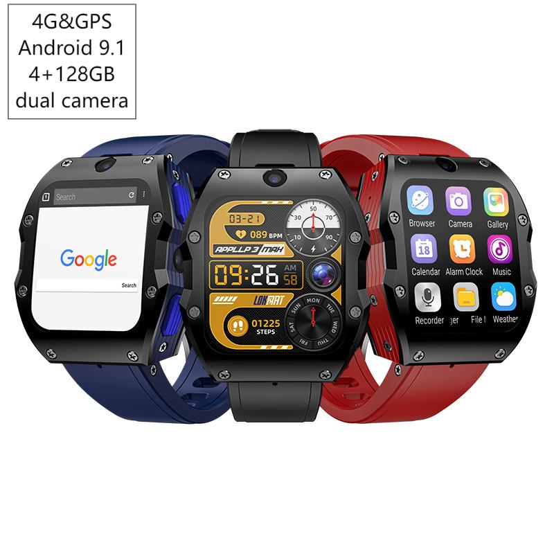 Smartwatch - 4G Android Akıllı Saat 4+128GB GPS