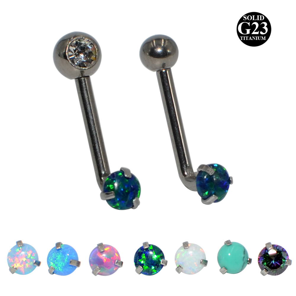 Christina Jewelry & Watches Marguerite Ørestik Forgyldt Sølv - 1 adet titanyum Christina dİk tİpİ