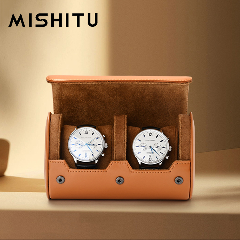 Jewelry Watches Box - MISHITU 1/2/3 yuvalı izle depolama rulo