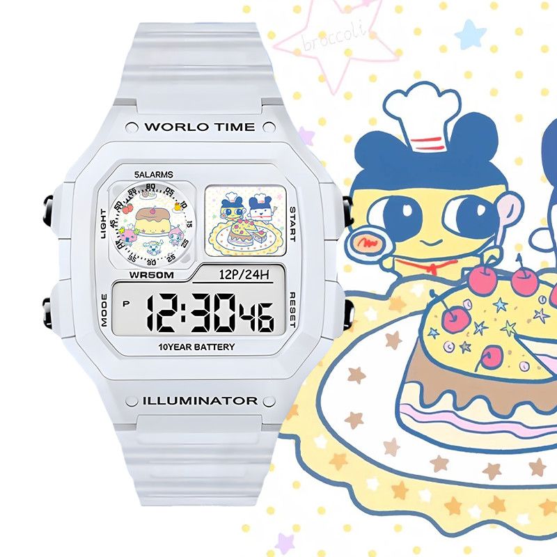 Smartwatch - Tamagotchi Akıllı Elektronik Saat Büyük Ağız