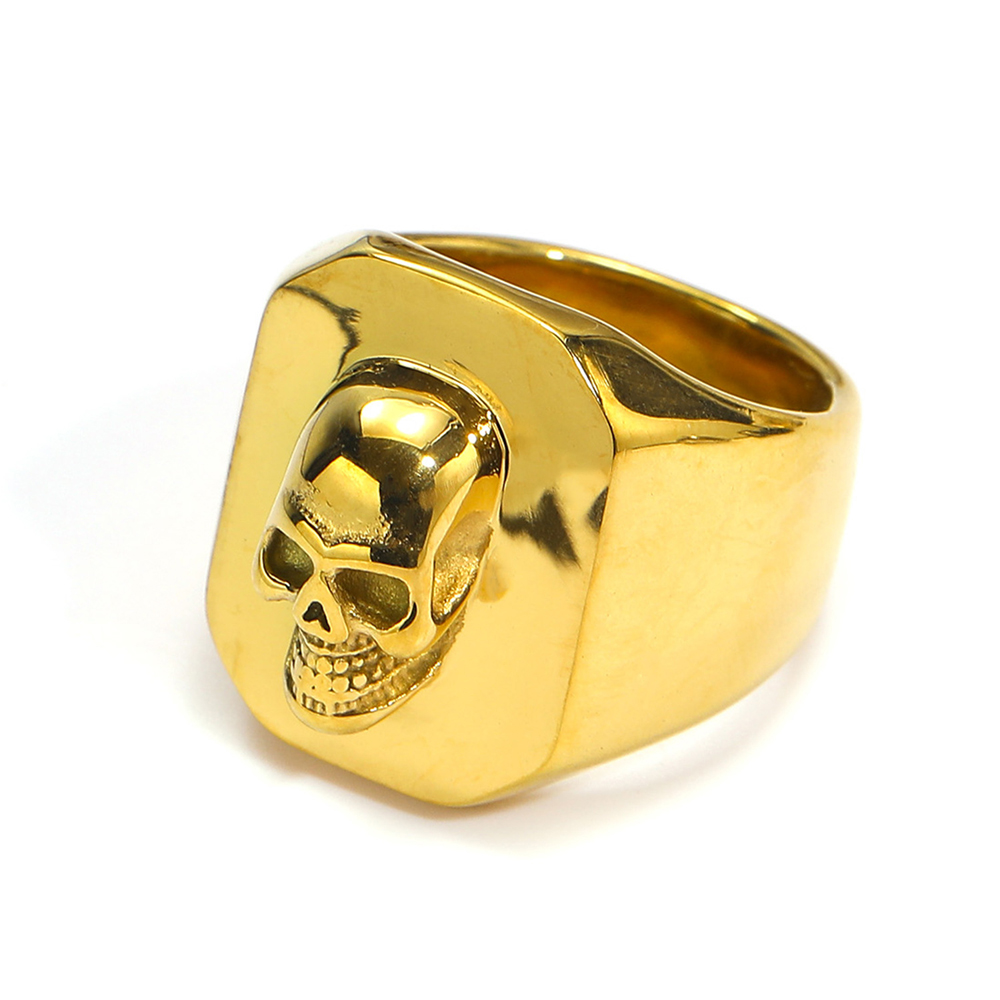 Gothic Skull Ring - Gotik Punk İskelet Kafatası Yüzükler Kadınlar