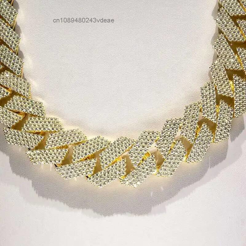 Hip Hop Chain Necklace - Özel Hip Hop Takıları S925 Gümüş