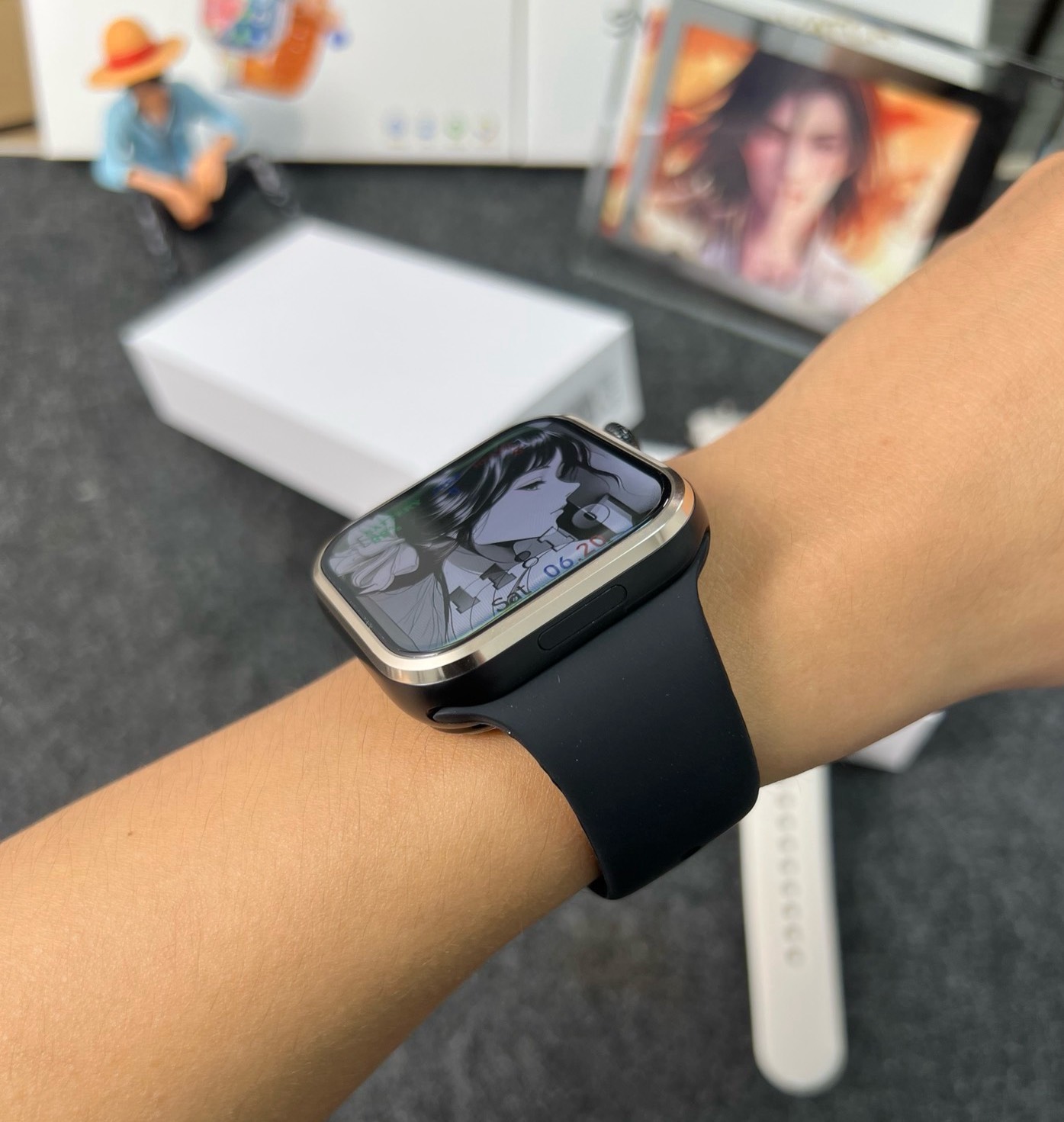 [Geniş Ekran M53Pro] W527 çipl - Smartwatch incelemesi ve fiyatı