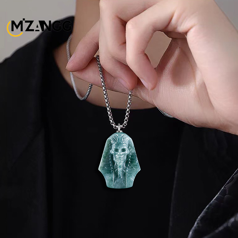 Doğal Bir Mal Mavi Su Jadeit M - Hip Hop Chain Necklace incelemesi ve fiyatı