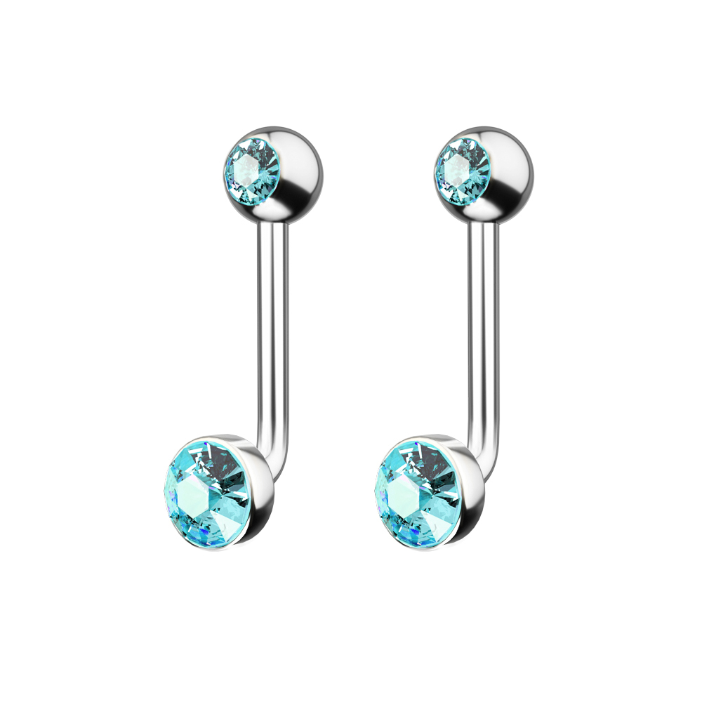 1 adet F136 titanyum 14G kübik - Christina Jewelry & Watches Marguerite Ørestik Forgyldt Sølv incelemesi ve fiyatı