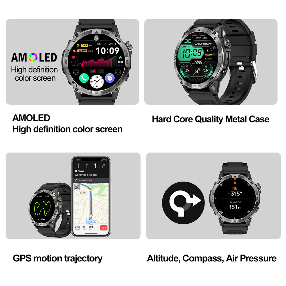 NORTH EDGE GPS Spor Akıllı Saa - Italian Jewelry Watches incelemesi ve fiyatı