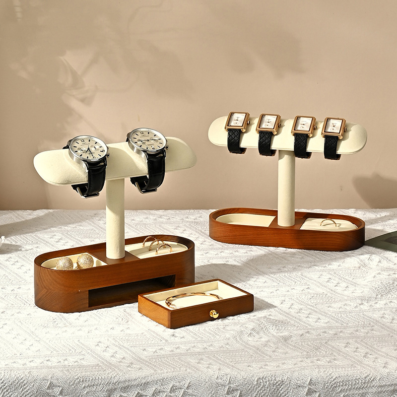 Oirlv katı ahşap saat organiza - Jewelry Watches Box incelemesi ve fiyatı