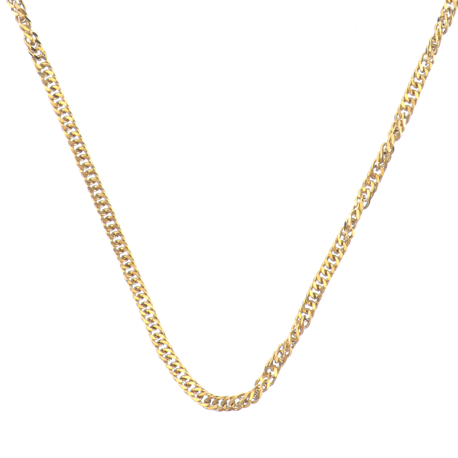 1 adet Altın Titanyum Çelik Çi - Hip Hop Chain Necklace incelemesi ve fiyatı