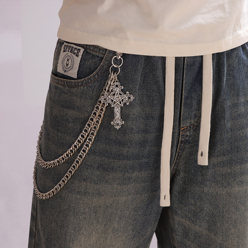 Moda Punk Metal Pantolon Zinci - Hip Hop Chain Necklace incelemesi ve fiyatı