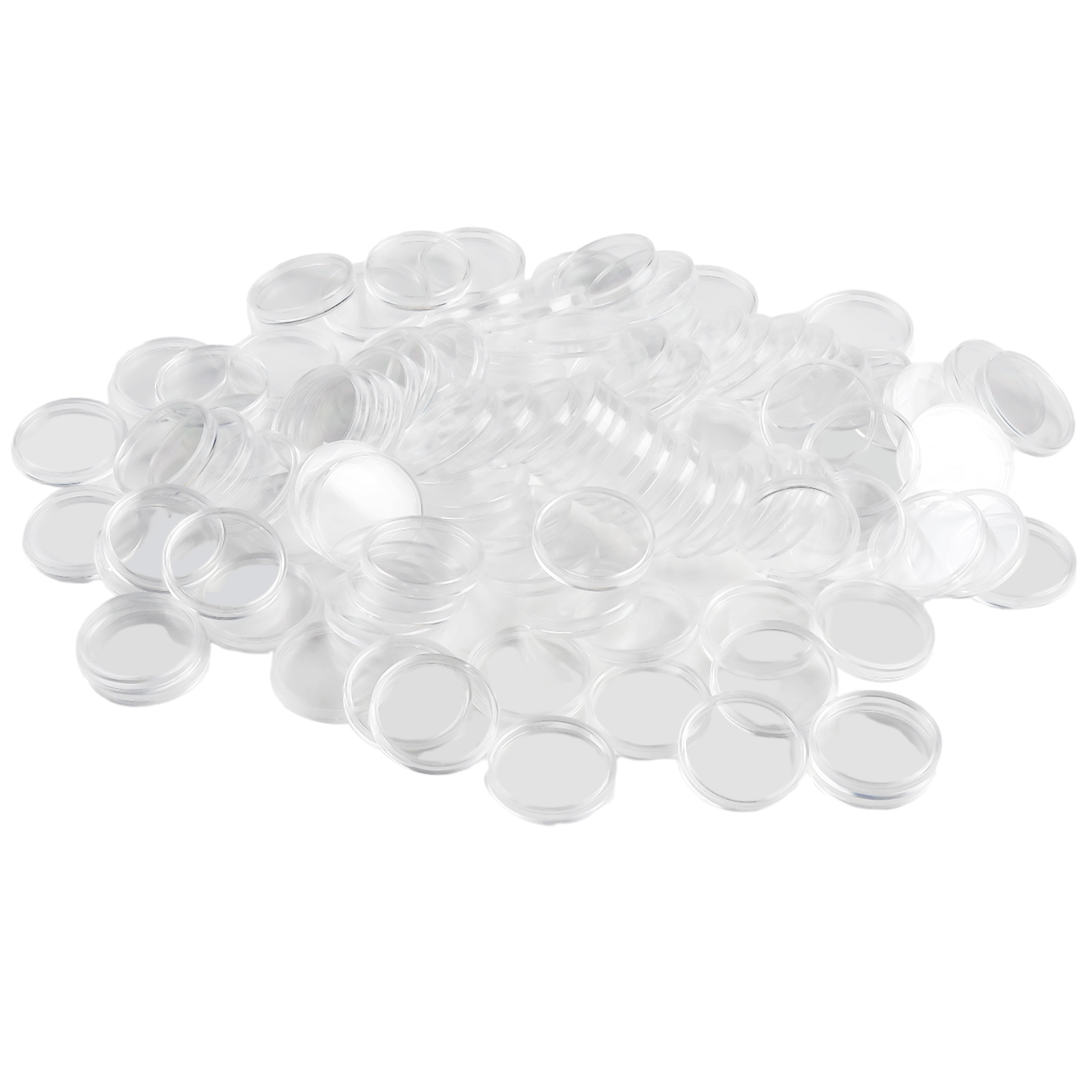 100 Adet Şeffaf Plastik Yuvarl - Collectors Coins Jewelry & Watches Of Smithtown incelemesi ve fiyatı