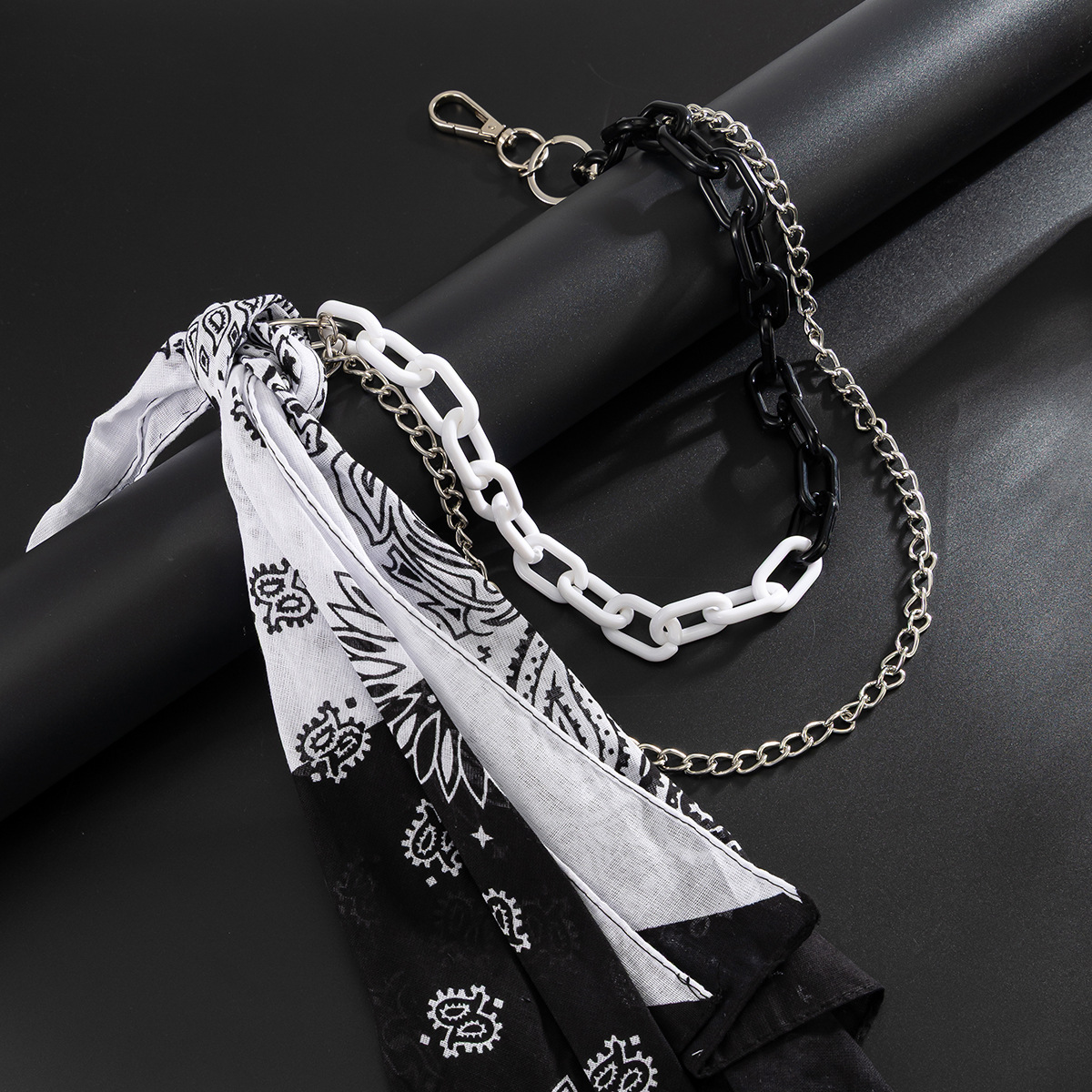 Paisley Bandana Katmanlı Panto - Hip Hop Chain Necklace incelemesi ve fiyatı