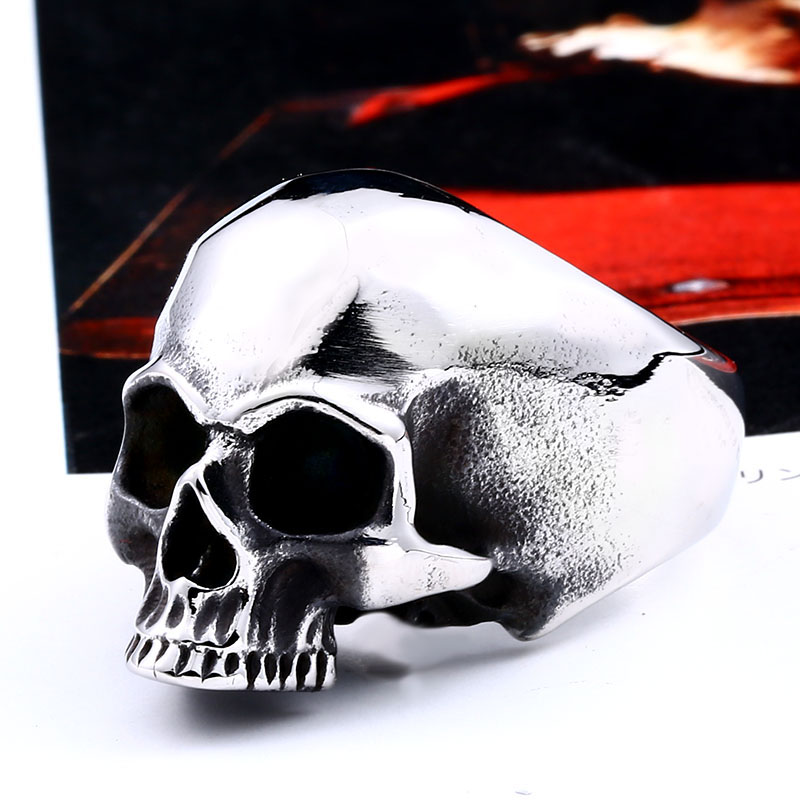 Beier 316L paslanmaz çelik Vin - Gothic Skull Ring incelemesi ve fiyatı