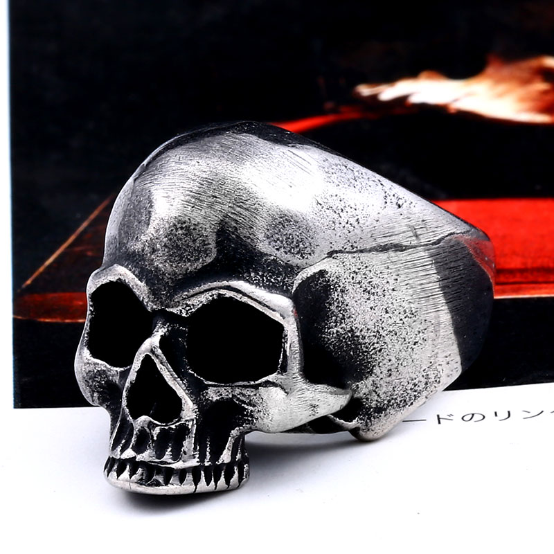 Beier 316L paslanmaz çelik Vin - Gothic Skull Ring incelemesi ve fiyatı