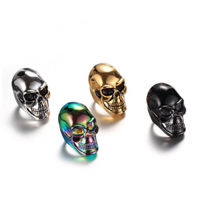 Yeni Havalı Erkek Çocuk Gotik  - Gothic Skull Ring incelemesi ve fiyatı