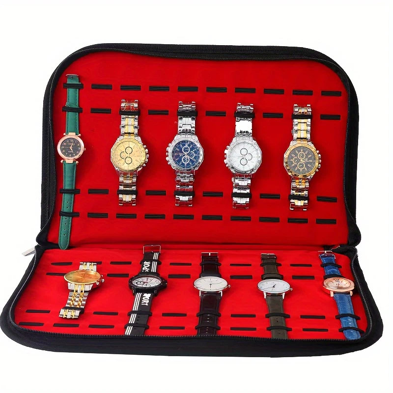 20 Bölmeli Saat Saklama Çantas - Jewelry Watches Box incelemesi ve fiyatı