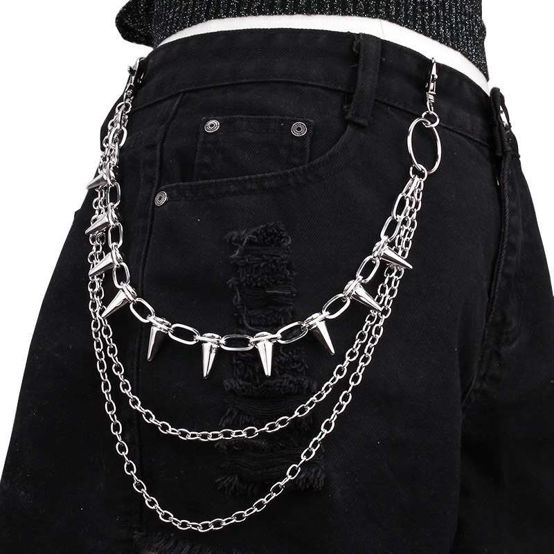 Hip Hop Punk Rock Metal Pantol - Hip Hop Chain Necklace incelemesi ve fiyatı